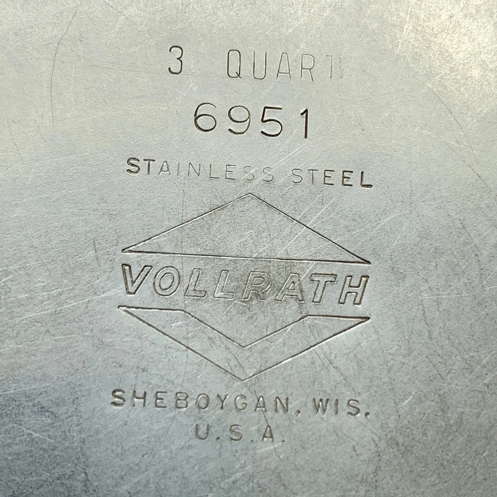 Vollrath stainless steel